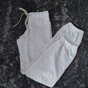 Dark Charcoal Gray Champion Sweatpants